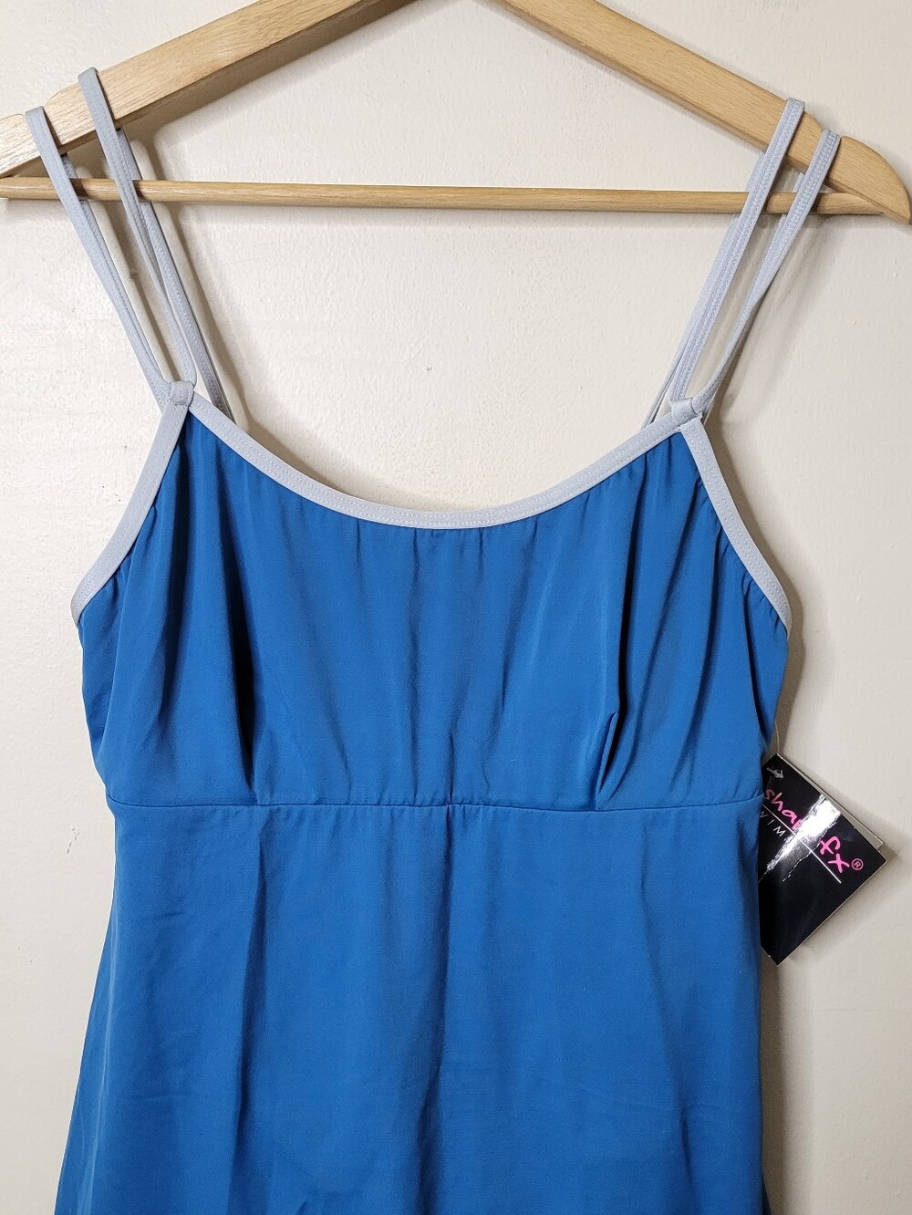 NWT Shape FX One Piece Swim Dress 12 - Picture 4 of 10